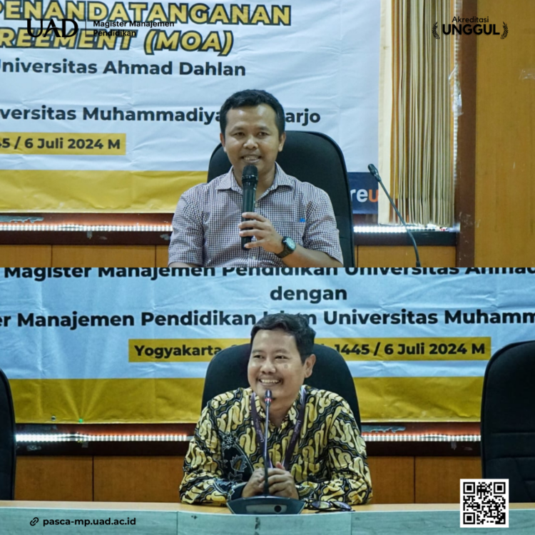 Prof. Dr. Suyatno (atas) dan Dr. Imam Fauji.,Lc.,M.Pd. (bawah)