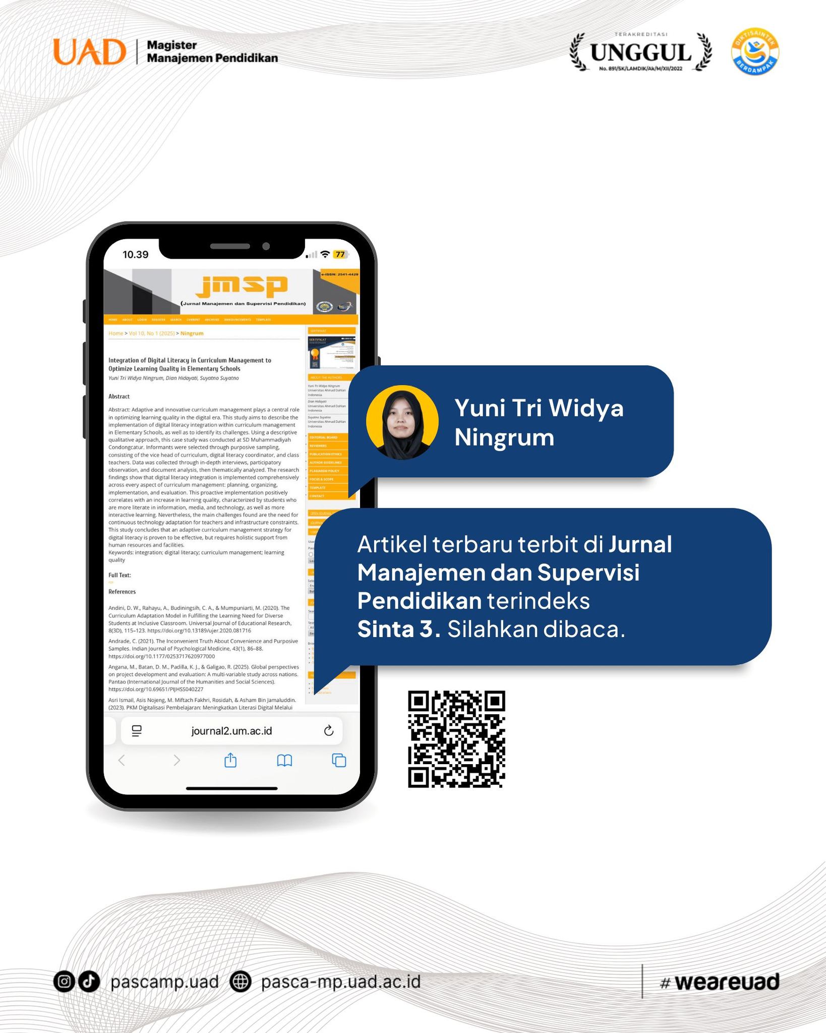 Artikel Yuni Tri Widya