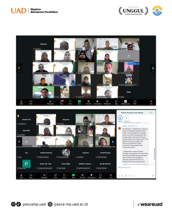 Peserta Prodamat Parenting