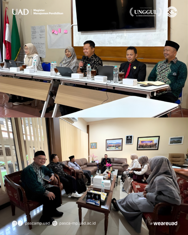 Prof Suyatno (atas-tengah) menyampaikan materi