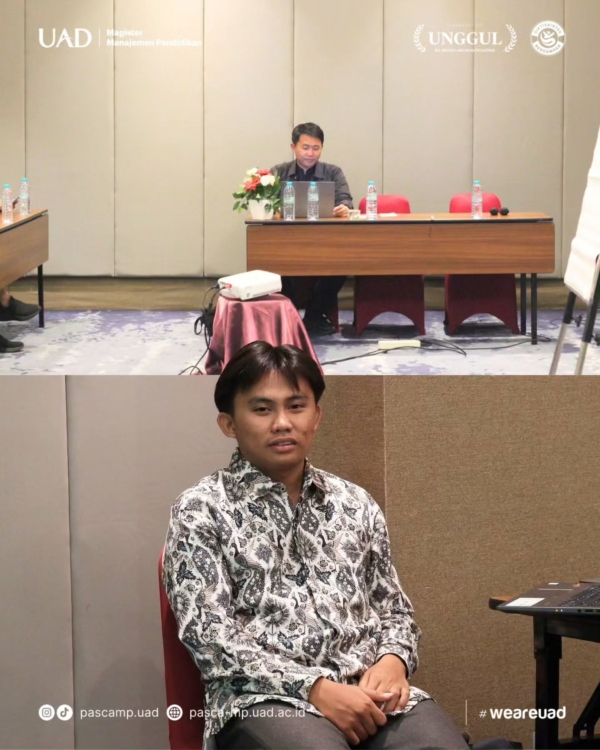 Ridwan dan Apriadi betugas saat pelaksanaan bimtek